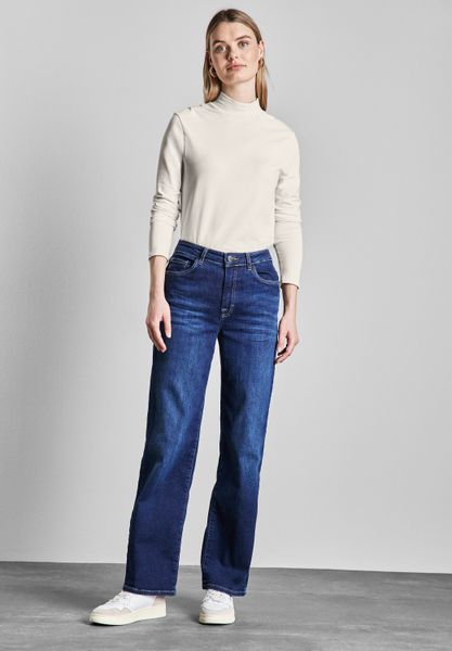 STREET ONE Langarmshirt mit Turtleneck günstig online kaufen