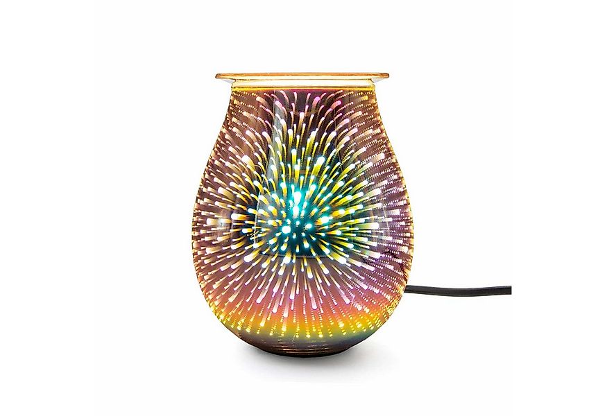 Candle BROTHERS Duftlampe elektrisch Glas 16x21cm günstig online kaufen