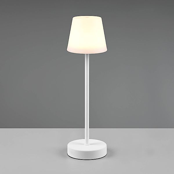 LED-Tischleuchte Martinez, Dimmer und CCT, weiß günstig online kaufen