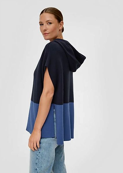 s.Oliver Poncho Strickponcho aus Viskosemix günstig online kaufen