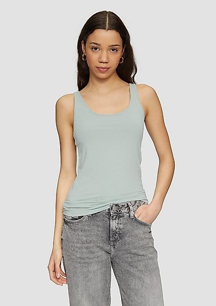 QS Muskelshirt T-Shirt Top aus Baumwolljersey günstig online kaufen