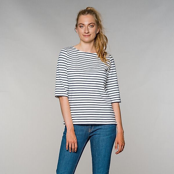 Fv-ali:Na | Shirt | Round Neck | ¾ Sleeve | Striped günstig online kaufen