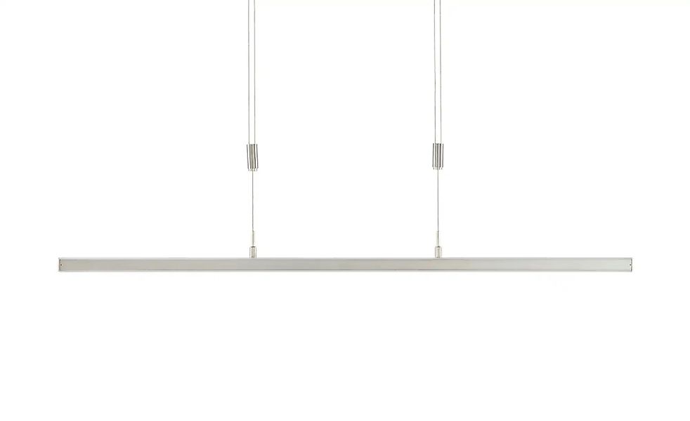 Fischer-Honsel LED-Pendelleuchte  Nickel-matt mit Dimmer   ¦ silber ¦ Maße günstig online kaufen