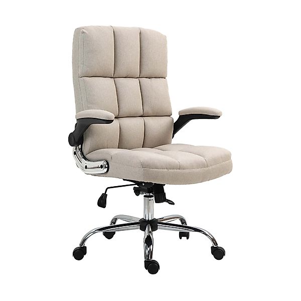 MCW Bürostuhl J21 Stoff/Textil Hellbraun günstig online kaufen