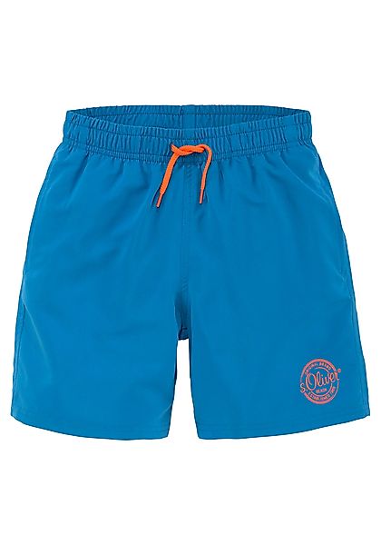 s.Oliver Badeshorts mit seitlichem Logodruck günstig online kaufen