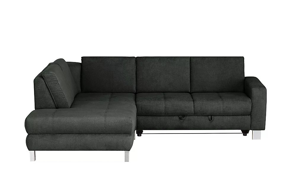 Ecksofa - schwarz - 86 cm - Polstermöbel > Sofas > Ecksofas - Möbel Kraft günstig online kaufen