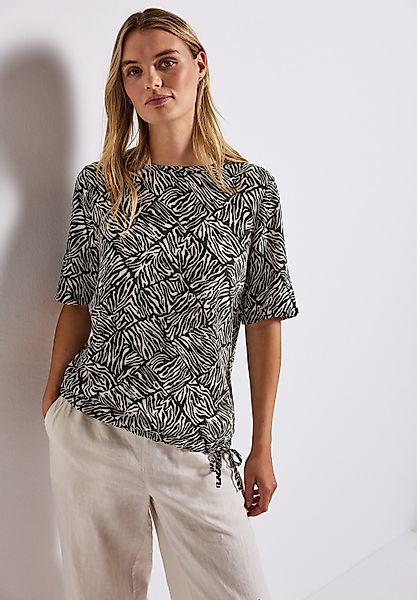 STREET ONE T-Shirt mit allover Print günstig online kaufen