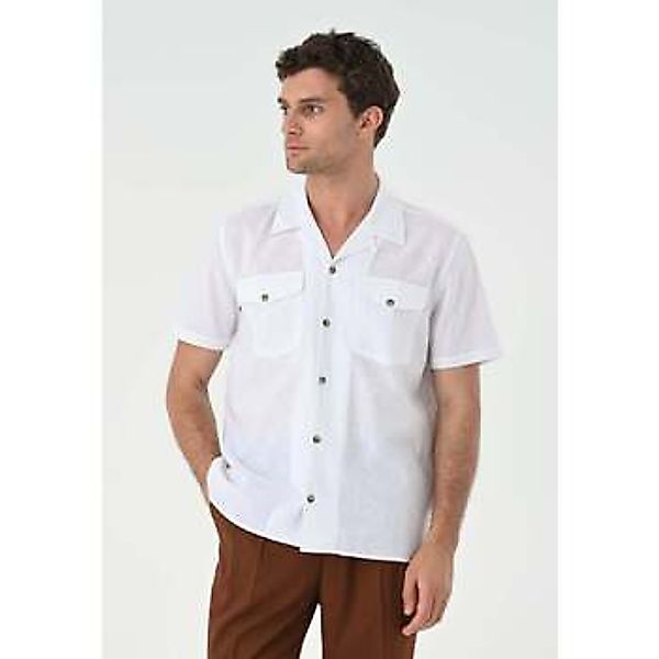 Antioch  Hemdbluse Lapel Collar Short Sleeve Shirt günstig online kaufen