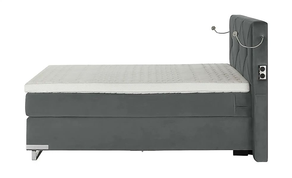 Musterring Boxspringbett Premiumversion Dubai ¦ grau ¦ Maße (cm): B: 217 H: günstig online kaufen