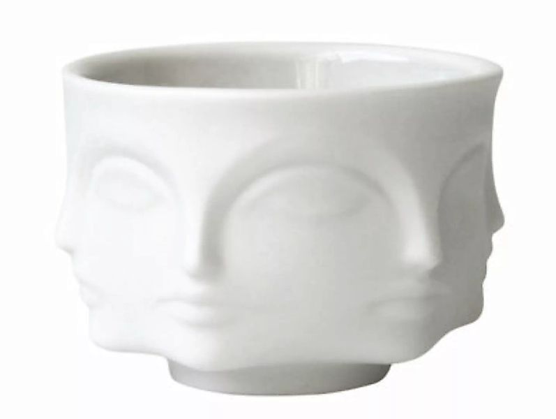 Windlicht Votive keramik weiß / Schale - Jonathan Adler - Weiß günstig online kaufen