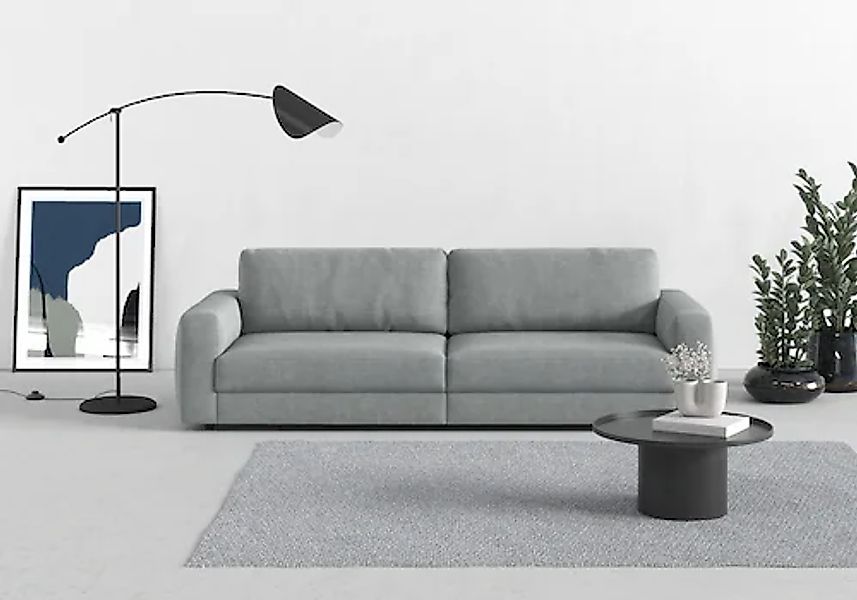 TRENDMANUFAKTUR Big-Sofa »Bourbon« extra tiefe Sitzfläche, wahlweise mit Si günstig online kaufen