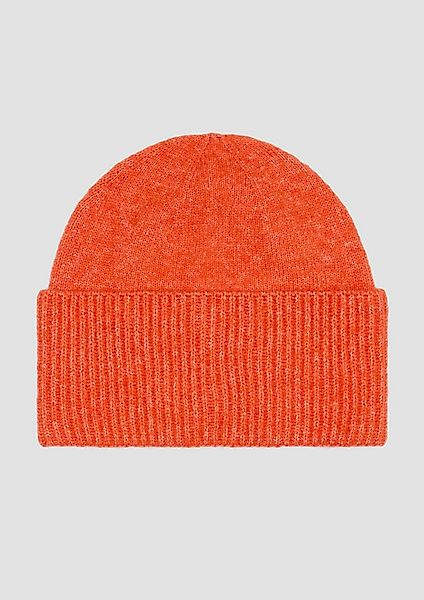 s.Oliver Strickmütze Mütze Strickmütze mit Umschlag günstig online kaufen