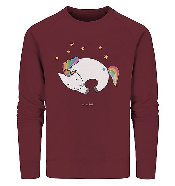 Mr. & Mrs. Panda Longpullover Einhorn Nacht Größe XL - Burgundy - Geschenk, günstig online kaufen