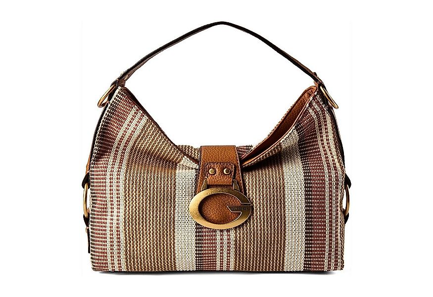 Guess Schultertasche Camden, Polyester günstig online kaufen