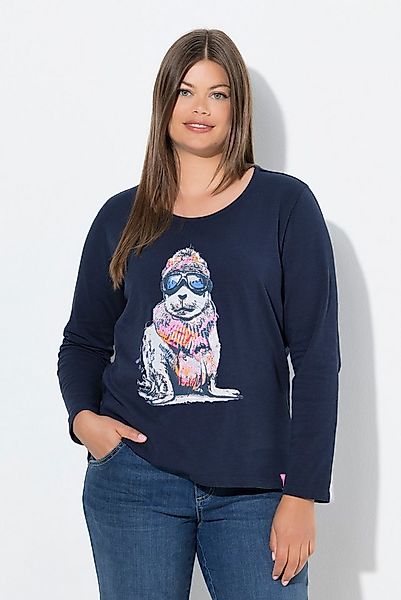 Laurasøn T-Shirt Shirt Langarm Rundhalsausschnitt MIG günstig online kaufen