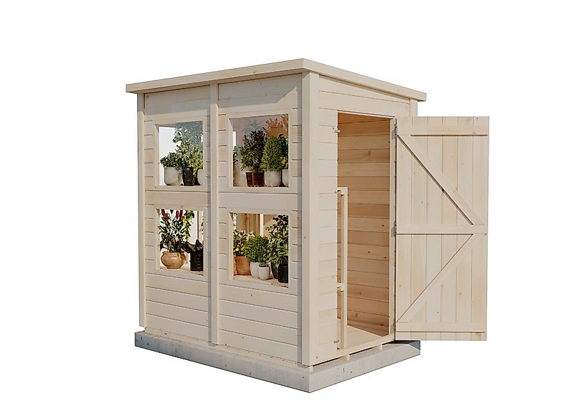 StoreHaus Gerätehaus Holz Gregor, BxT: 186,2x126,2 günstig online kaufen