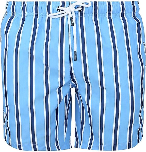 Suitable Badeshorts Stripe Blau - Größe M günstig online kaufen