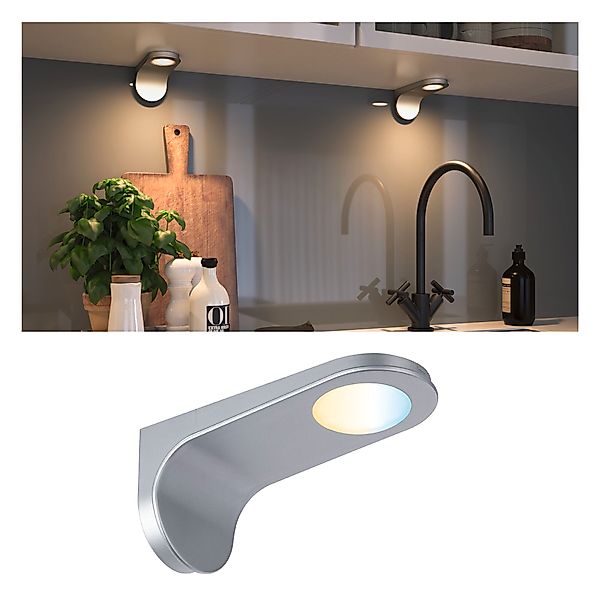 Paulmann "Clever Connect LED Spot Neda Tunable White 2,1W Chrom matt" günstig online kaufen