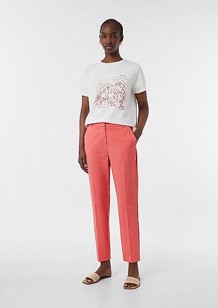 comma 7/8-Hose Hose Elegante Stoffhose im Slim Fit günstig online kaufen