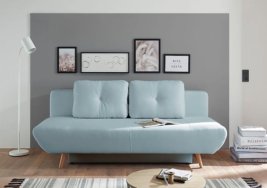 Home affaire Schlafsofa "Segmon" einfach in ein bequemes Bett umwandeln, in günstig online kaufen