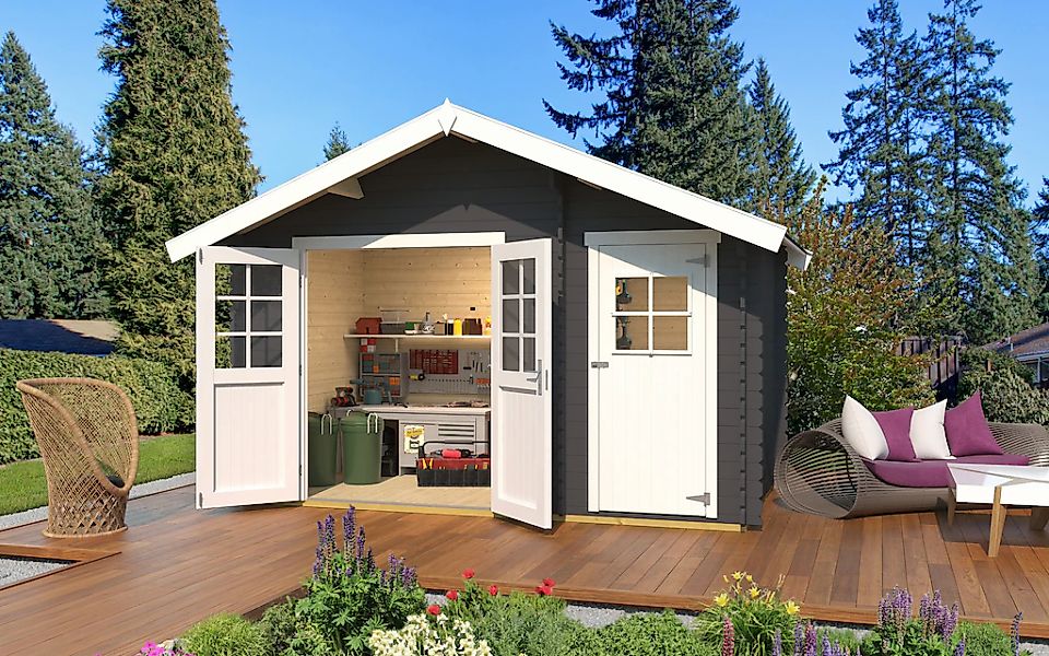 weka Gartenhaus "Nr. 353, Größe 1" inklusive Fussboden günstig online kaufen