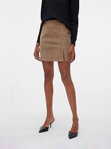 Vero Moda Minirock "VMLULA NELLY HR SHORT CRDRY SKIRT NOOS" günstig online kaufen