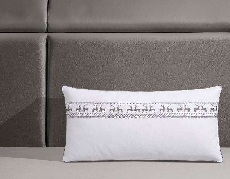 Älgdröm Federkopfkissen "Forsakar, Kopfkissen 40x80 cm, 80xc80 cm" Füllung: günstig online kaufen