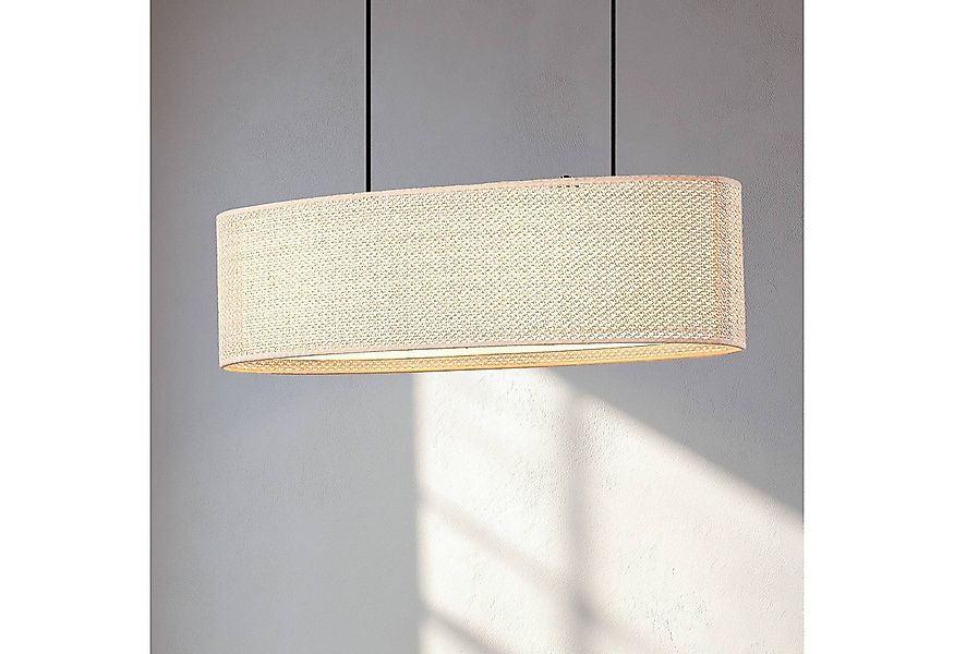 Lindby Hängeleuchte Soula, Kunststoff Creme IP20, 2 x 15 W LED günstig online kaufen