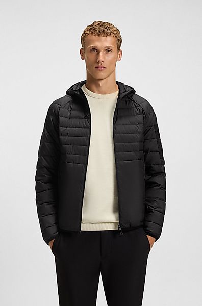 BOSS GREEN Steppjacke Kapuze, Regular Fit, günstig online kaufen