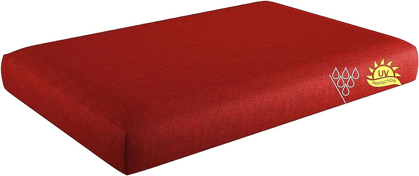 sunnypillow Sitzkissen Palettenkissen mit abnehmbarem Bezug günstig online kaufen