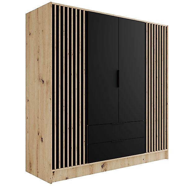 ALTDECOR Drehtürenschrank NELIA (Kleiderschrank Garderobenschrank mit günstig online kaufen