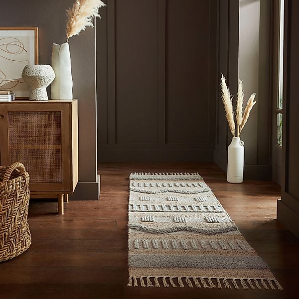 FLAIR RUGS Läufer Medina, mit abstraktem günstig online kaufen