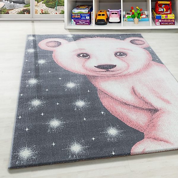 Carpettex Kinderteppich Bär Design, Läufer, Höhe: günstig online kaufen