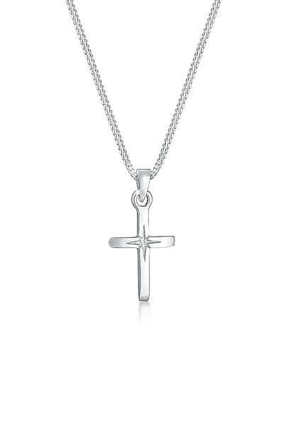 Elli Kette mit Anhänger Kreuz Anhänger günstig online kaufen