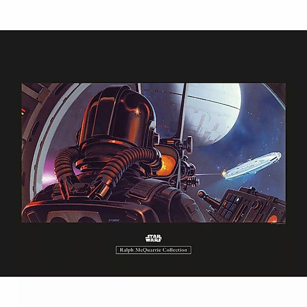 Komar Poster Star Wars Classic RMQ TIE-Fighter P Star Wars B/L: ca. 50x40 c günstig online kaufen