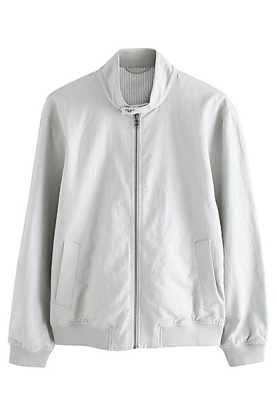 Next Blouson Leichte Harrington-Jacke aus Leinengemisch günstig online kaufen