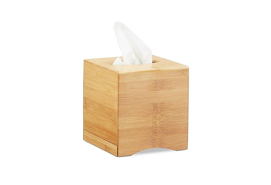 relaxdays Kosmetikbox Kosmetiktücherbox quadratisch günstig online kaufen