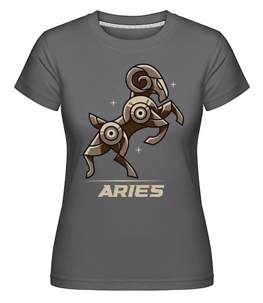 Mecha Robotic Zodiac Sign Aries · Shirtinator Frauen T-Shirt günstig online kaufen