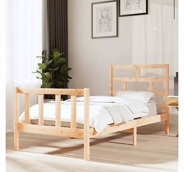 furnicato Bett Massivholzbett Kiefer 90x200 cm günstig online kaufen