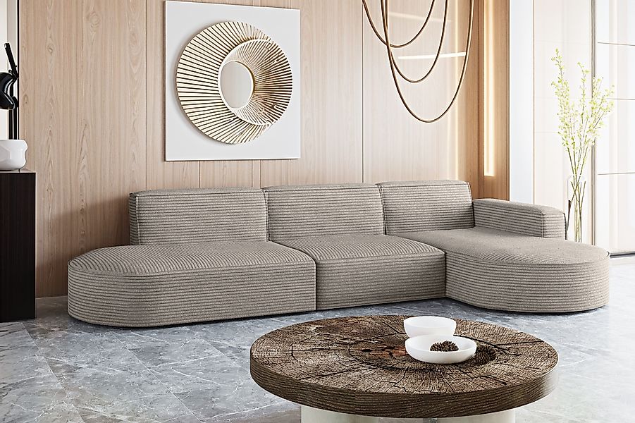 Kaiser Möbel Ecksofa Designer, Sofa L günstig online kaufen