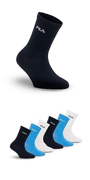 Fila Socken (6-Paar) breites Rippenbündchen, Cotton-Mix, Unisex günstig online kaufen