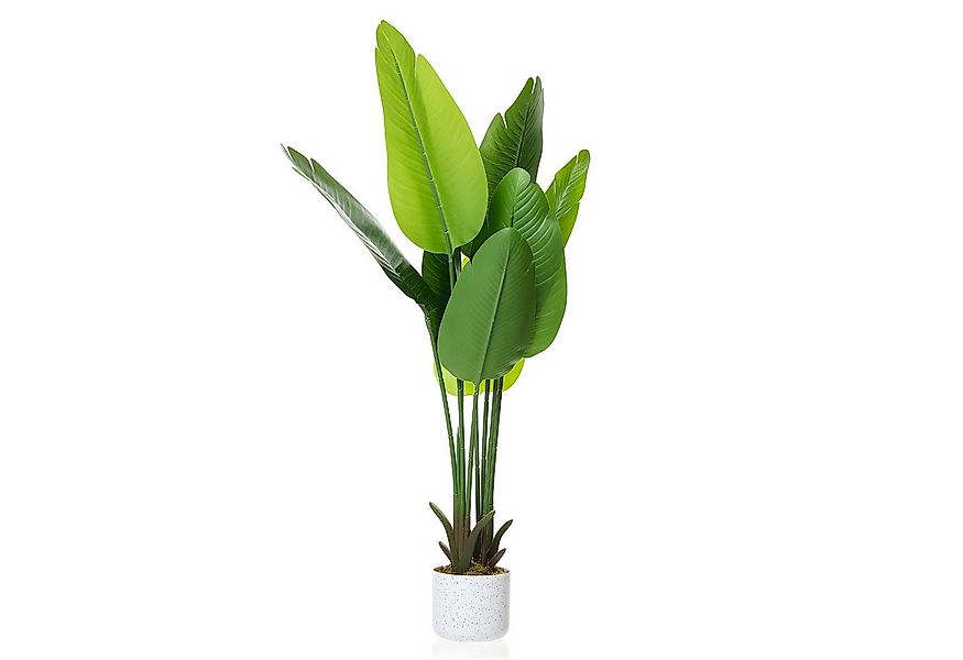 Kunstpflanze Bananenbaum mit Topf Groß Kunstpalme Kunstbaum für Schlafzimme günstig online kaufen