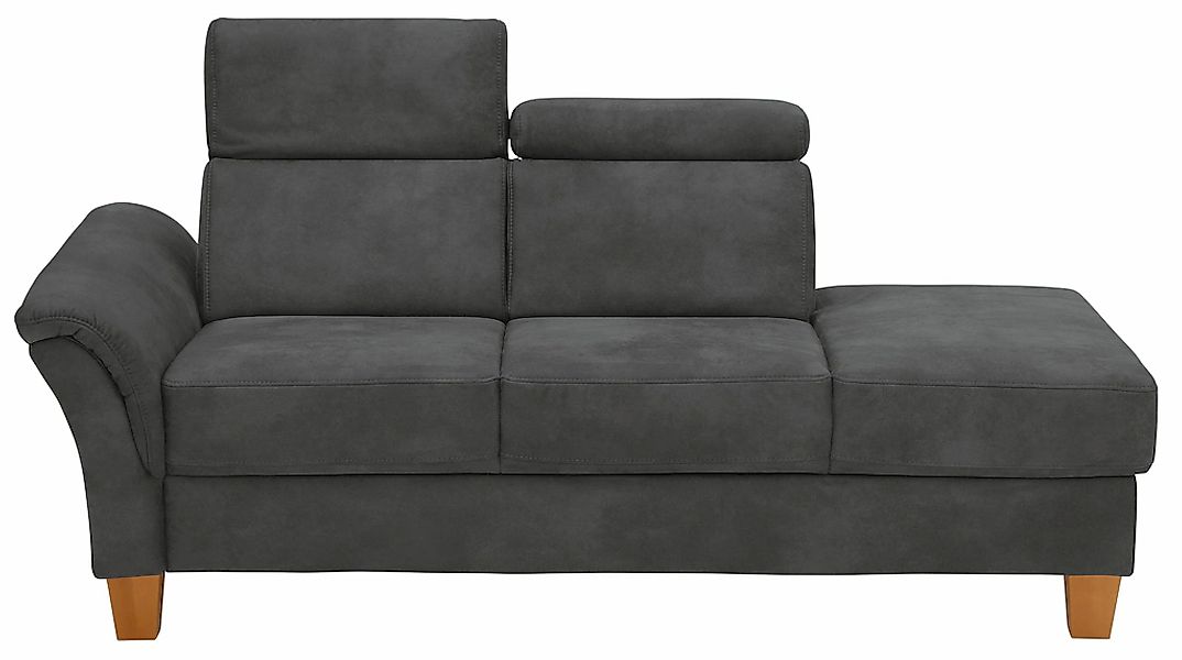 Home affaire Recamiere "Conville" incl. Kopfteilverstellung, Federkern, wah günstig online kaufen