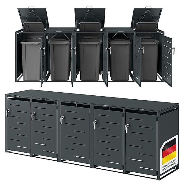STEELSØN Mülltonnenbox Diorus 240L (Anthrazit, verfügbar günstig online kaufen