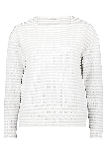 Betty&Co Sweatshirt "Damen Sweatshirt mit U-Boot-Ausschnitt" günstig online kaufen
