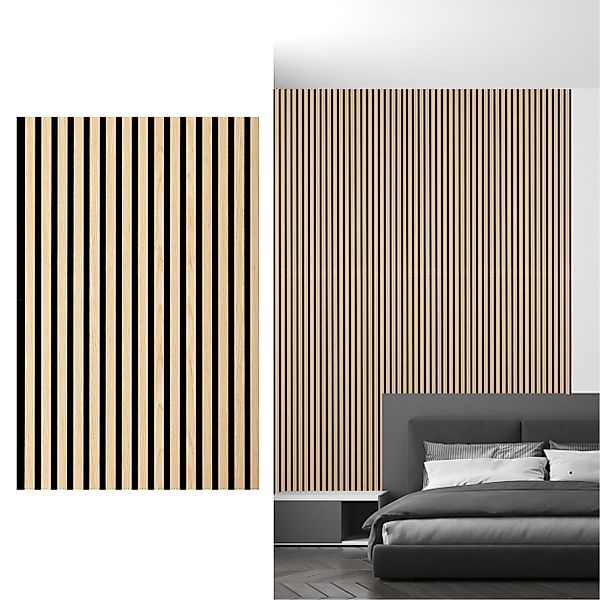 SONIDO Wandpaneel Akustikpaneele mit FSC®-zertifiziertem Eiche Echtholzfuri günstig online kaufen