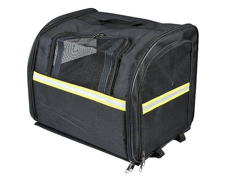 DUVO+ Tierfahrradkorb Fahrradtasche für Gepäckträger schwarz günstig online kaufen