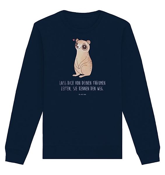 Mr. & Mrs. Panda Longpullover Plumplori Glücklich Größe M - French Navy - G günstig online kaufen