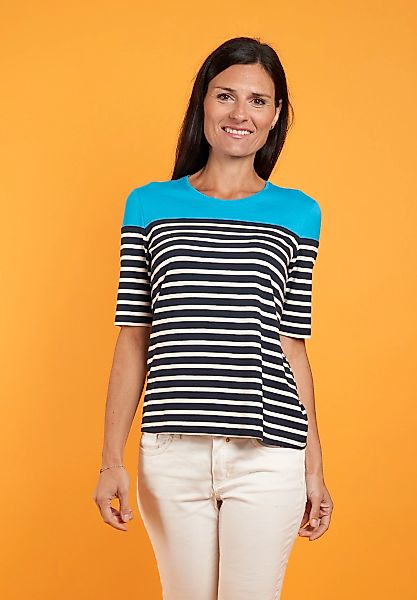 Seidel Moden T-Shirt mit Colorblocking und günstig online kaufen