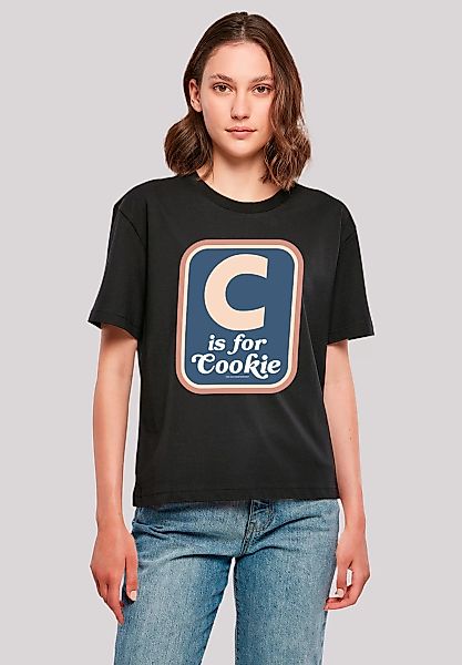 F4NT4STIC T-Shirt "Sesamstraße C is for Cookie", Premium Qualität, Weihnach günstig online kaufen